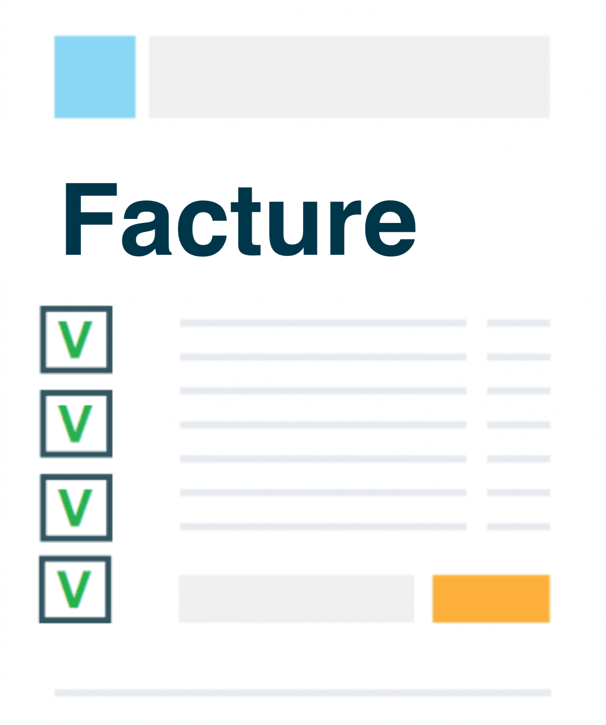 Facture générée automatiquement avec le CMS français Toko
