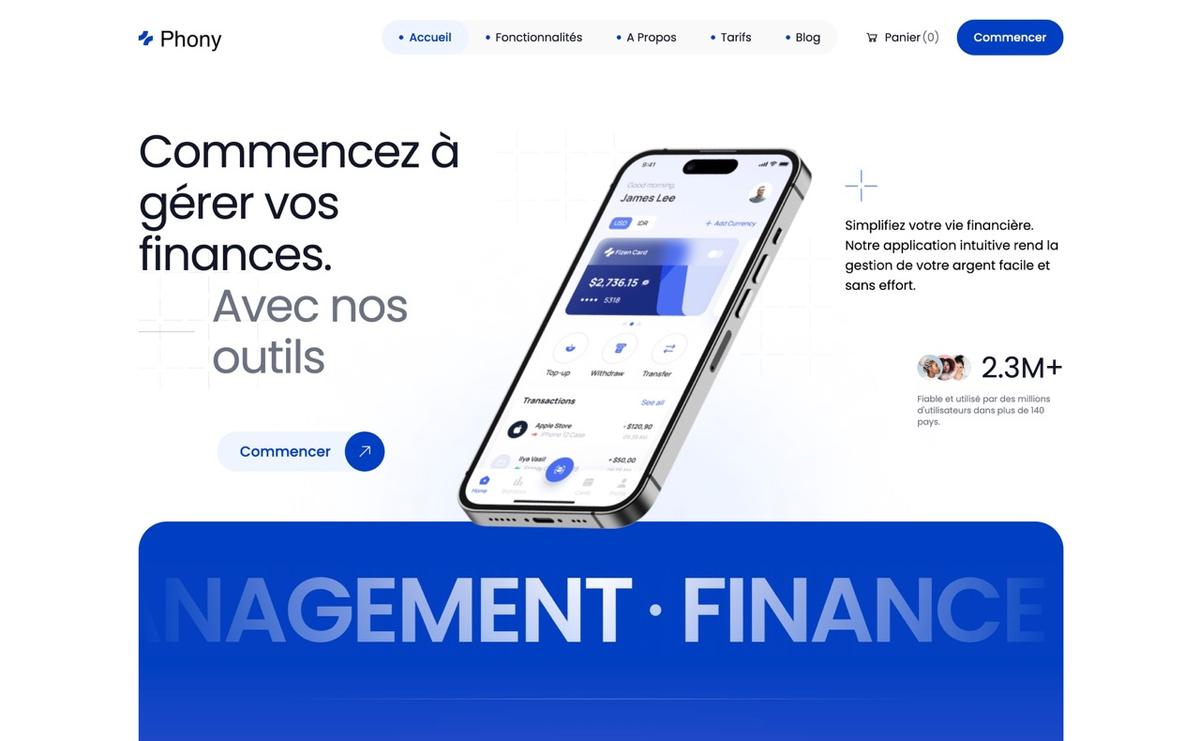 Idéal pour les blogs d’applications mobiles, Cette template du CMS Français TOKO propose une mise en page épurée et interactive, parfaite pour présenter fonctionnalités, mises à jour et conseils d’utilisation. Optimisé pour le SEO, il assure une visibilité maximale et une expérience utilisateur fluide, attirant et engageant votre audience.