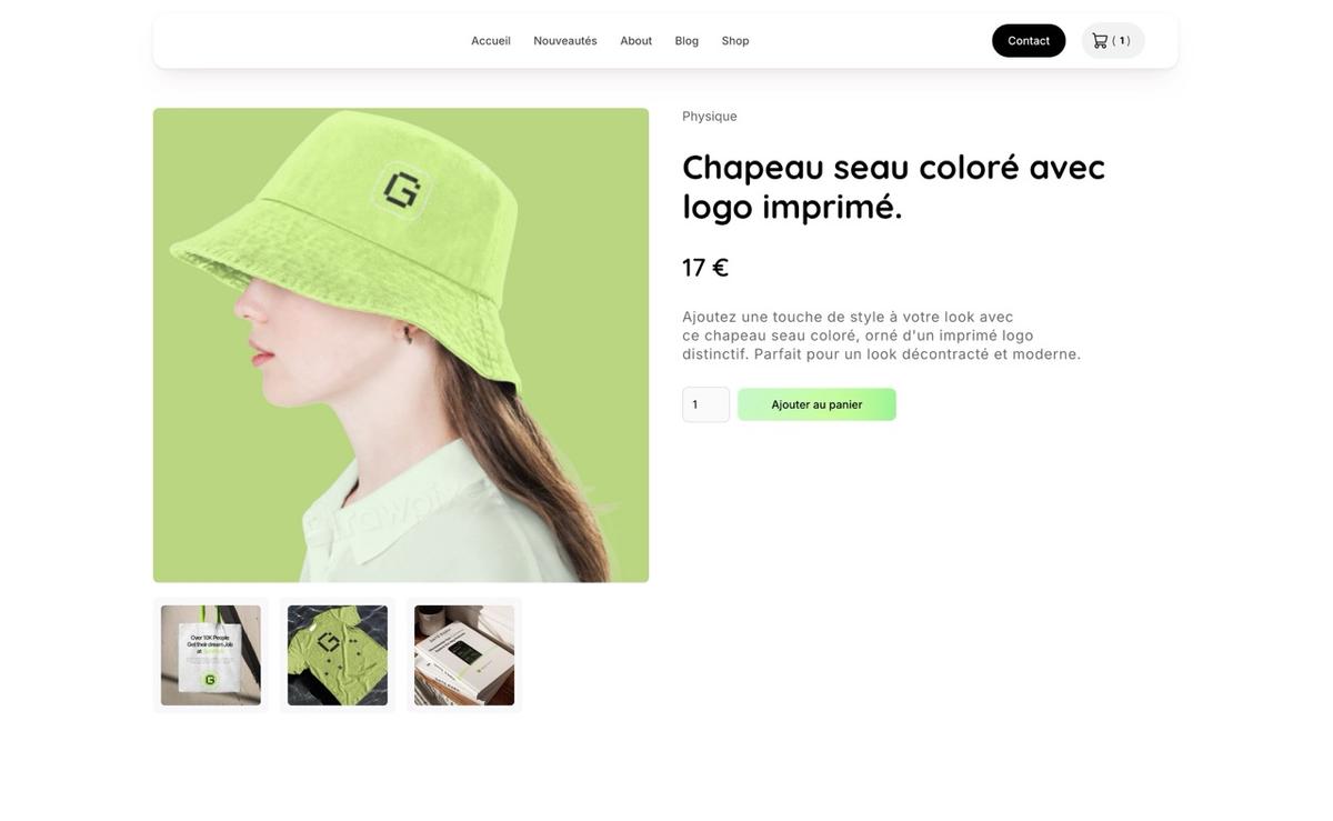 Cette template du CMS Français TOKO carré et minimaliste est idéal pour une boutique en ligne élégante. Avec un design simple et épuré, il met en valeur vos produits tout en offrant une expérience utilisateur fluide et rapide. Optimisé pour le SEO, il assure une visibilité accrue et une navigation agréable.