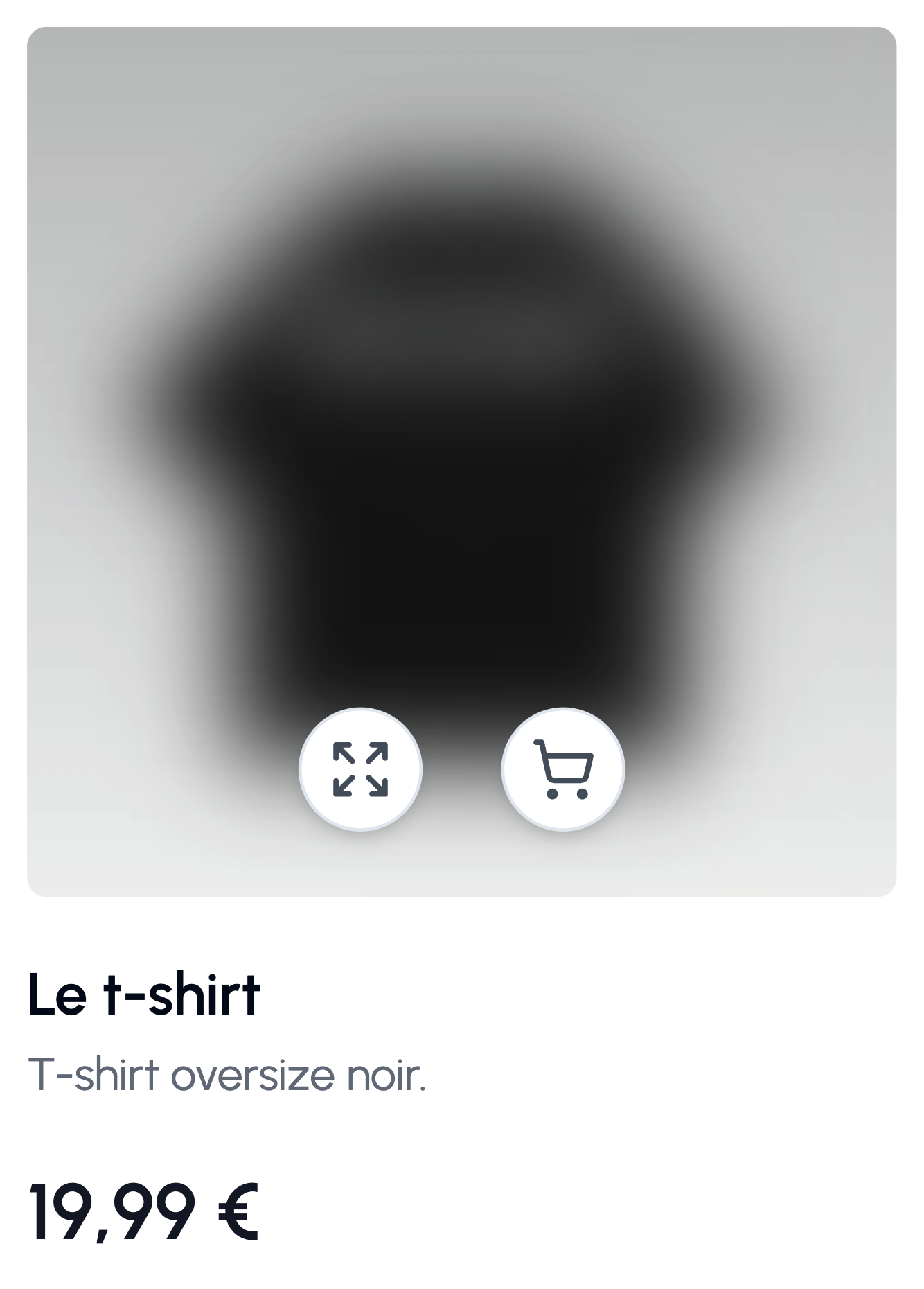 Carte produit du cms e-commerce toko