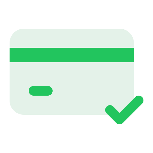 Représente une carte de payment validé du CMS Français TOKO